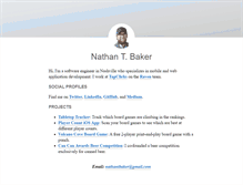 Tablet Screenshot of nathantbaker.com